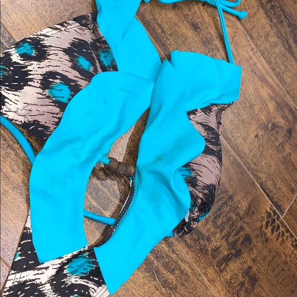 Apollo one piece leopard print bathing suit - Picture 3 of 4